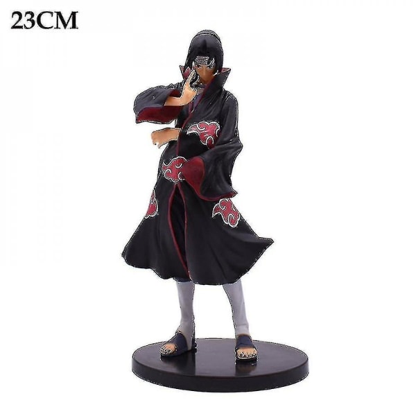 Naruto Cartoon Anime Dockmodell Pvc Collecle Staty Julgåva-uchiha Itachi-månadsläsning Kråka