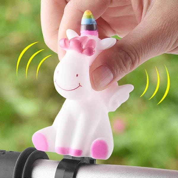 Söt Scooter Cykelklocka Kläm Cykelhorn för Barn Pojkar Flickor LGL Green dinosaur