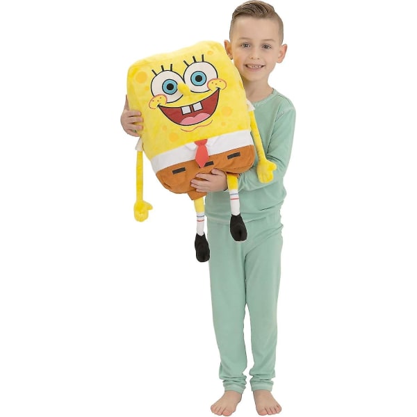 Spongebob Kids -vuodevaatteet Super Pehmeä pehmo Cuddle Pillow Buddy, one size, kirjoittaja Franco[GL]