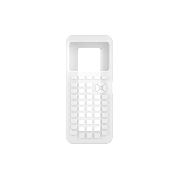 Silikoneetui til Texas Instruments TI-84 Plus CE lommeregner [GGL] White Style A