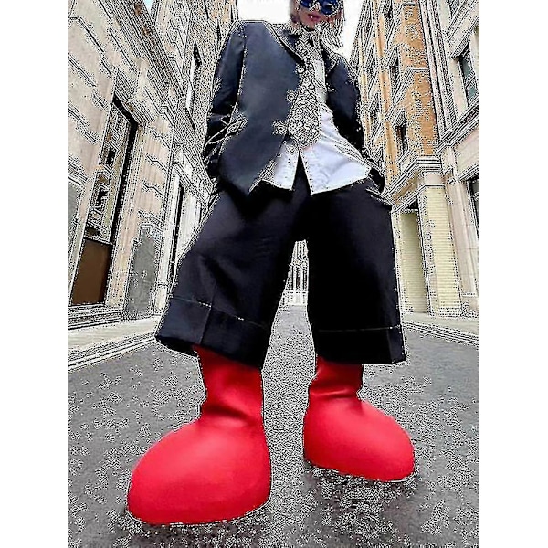 Big Red Boots Luovat Punaiset Muoti Sadetakit LGL EU27