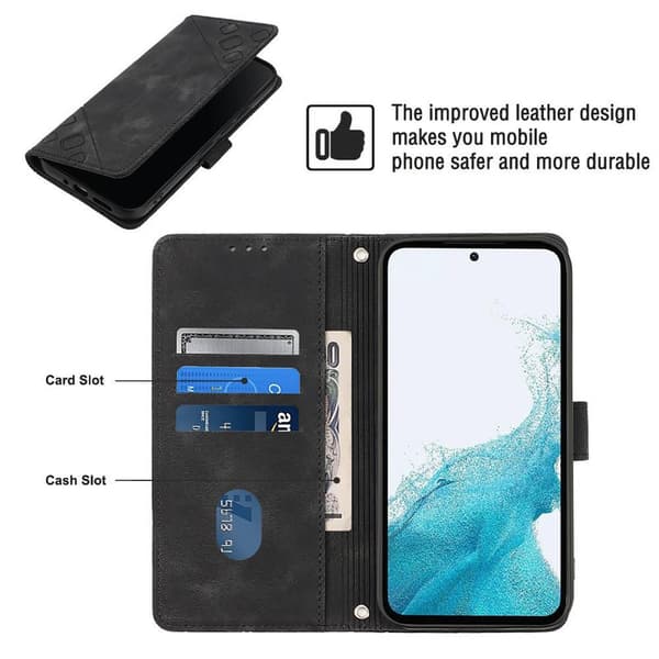 Samsung Galaxy A54 5G Wallet Case - Sort