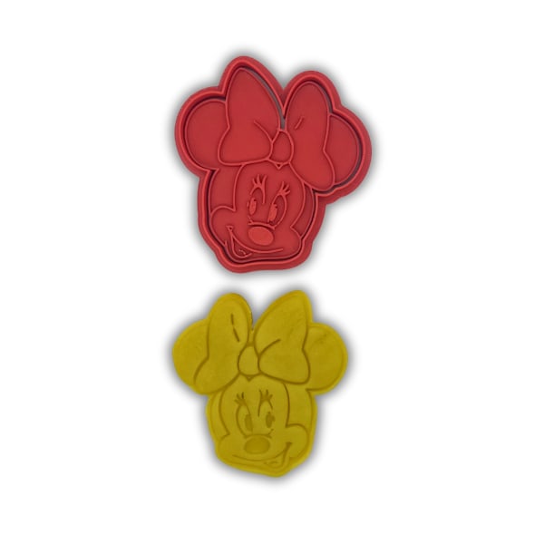 Mickey Mouse kakform bakning Minnie Donald Daisy Röd M (LGL)