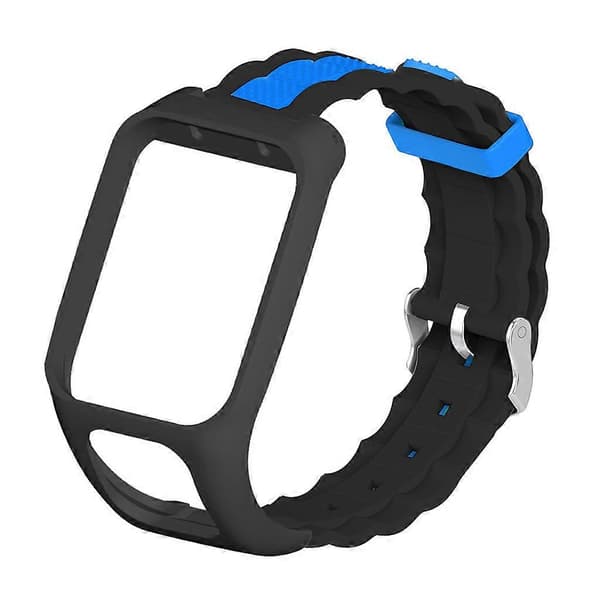 27 cm silikone armbåndsrem til TomTom Golfer 2 TomTom Runner 2 (LGL) Dark green