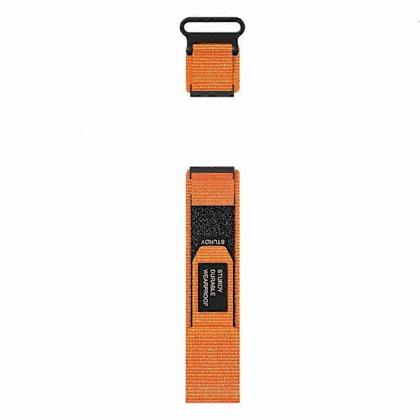 24mm Nylon Klockarmband för Suunto 9/ 7/ Spartan Sport Wrist HR Baro  Loop Fäste Rem LGL Orange
