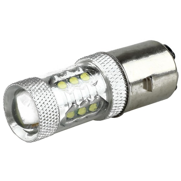 80w Ba20d H6 Hvid 16 Led Motorcykel Motorcykel/knallert/atv Forlygte Pære