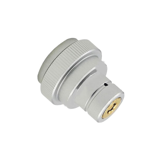 Hurtigadapter for Co2 Soda Water Sparkler Duo, Tank Canister Conversion for Soda Stream Soda Machine Silver