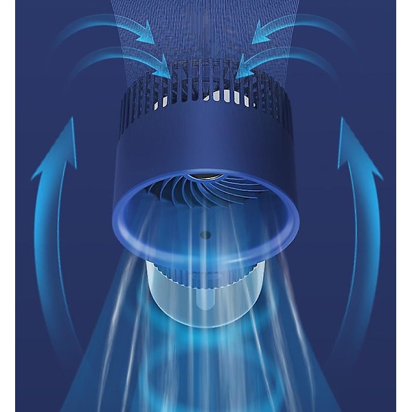 Misting Fan - Misting Fan Med 350 Ml Vandtank, blue