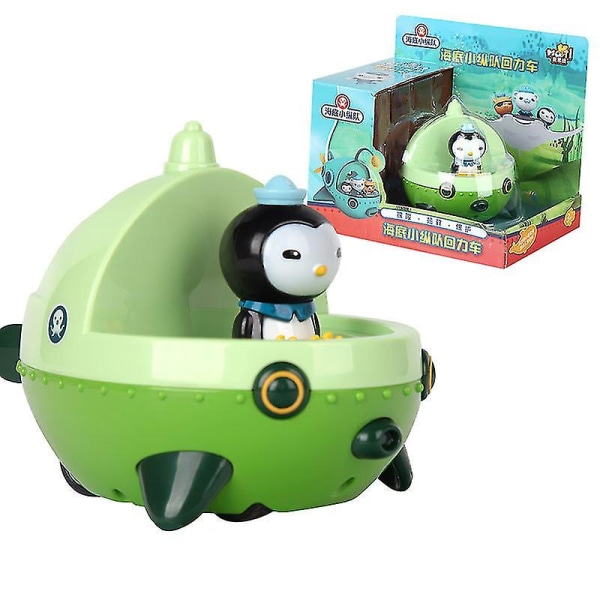 Born Pretty Äkta Octonauts Dra Tillbaka Bil Barn Flygplan Mini Legering Bil Ladugårdar Kwazii Peso Friktionsbil Actionfigurer Leksaker Barn with box1