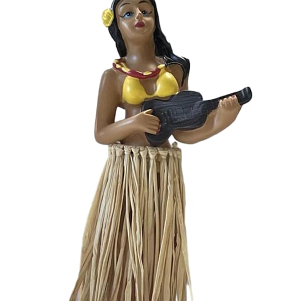 Dansende hawaiianske instrumentbræt Bobbleheads til førers instrumentbræt Dekorationer Samling Figurer Gaver til boligindretning (LGL)
