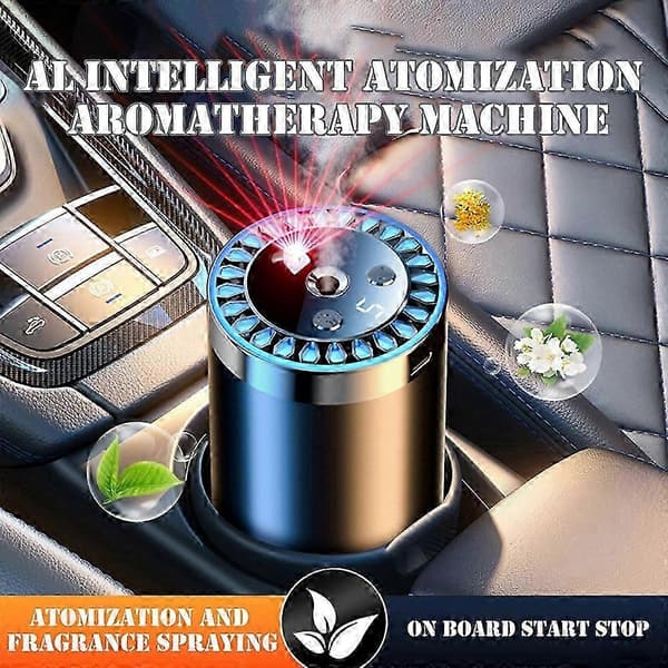Smart Bil Aroma Diffuser Luftfugter Auto Tænd/Sluk Bil Diffuser til Varebil SUV Bil (LGL) Top Configuration