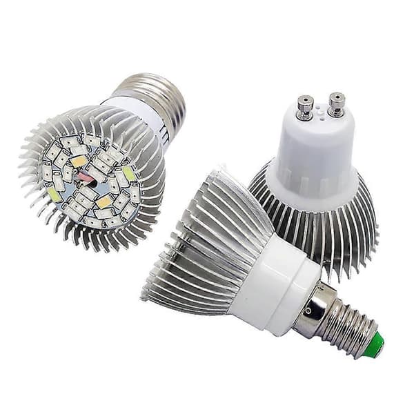 LED Växtlampa Platt Spotlight E14 Växtlampor (LGL) Silver