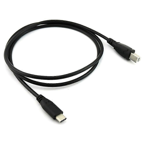 USB-C USB 3.1 Type C Hann til USB 2.0 B Type Hann Datakabel Ledning Telefon Skriver (LGL)