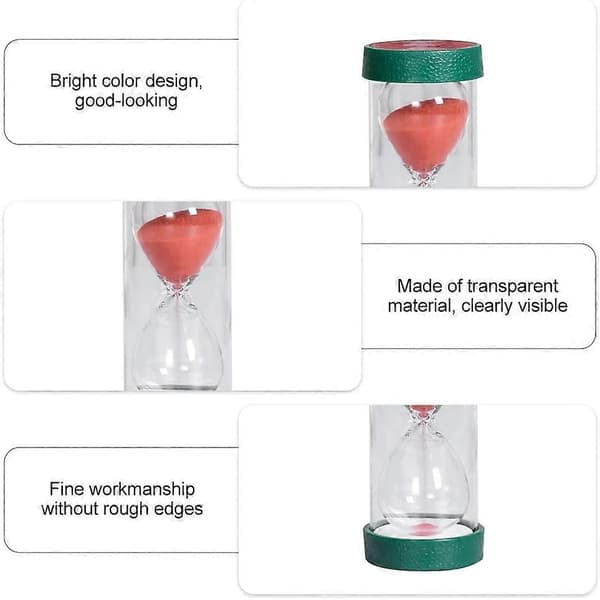 Timglas Timer Ornament Skrivbord Timing Verktyg TIMAGE AV FRUKTSKÄRNING LAMPDESIGNERS (LGL)