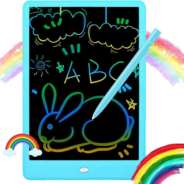 LCD-skrivtavla för barn Barnleksaker 10 tums målarbräda, Magic Board Lcd-skrivbricka för barn[GL] Blue