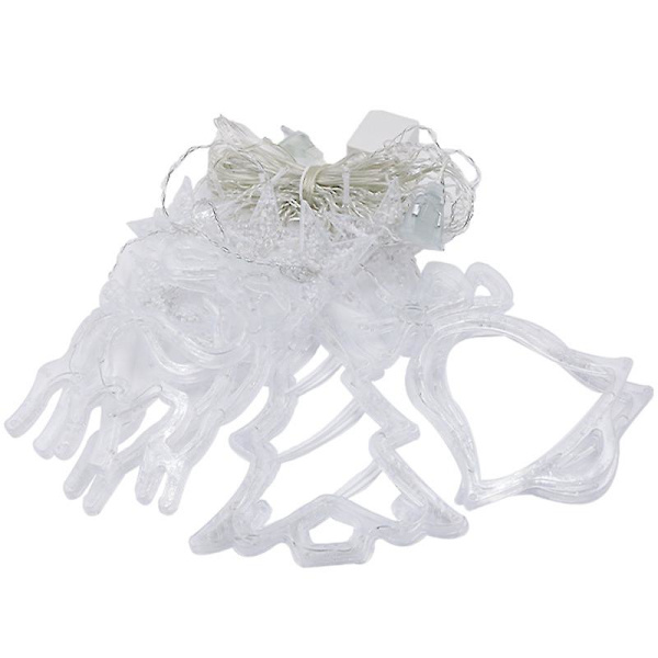 Julelys gardin, gardinlys guirlande, 3,5m julelys guirlande indendørs udendørs 8 tilstande stjernelys guirlande Usb led lys gardin til vindue