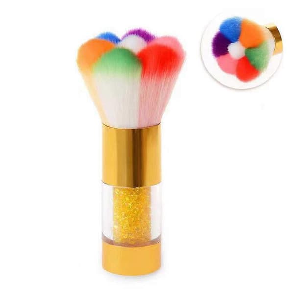 Neglekunst Støvpulverfjerner Børste Blød Makeup Neglerenser Børster Rougebørste Til Alle Ansigtsmakeup Negleværktøjer (LGL)