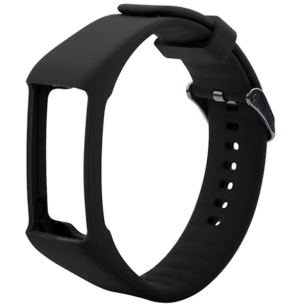 Ersättningsarmband Sportband för Polar A360 A370 Smartklocka Svart LGL