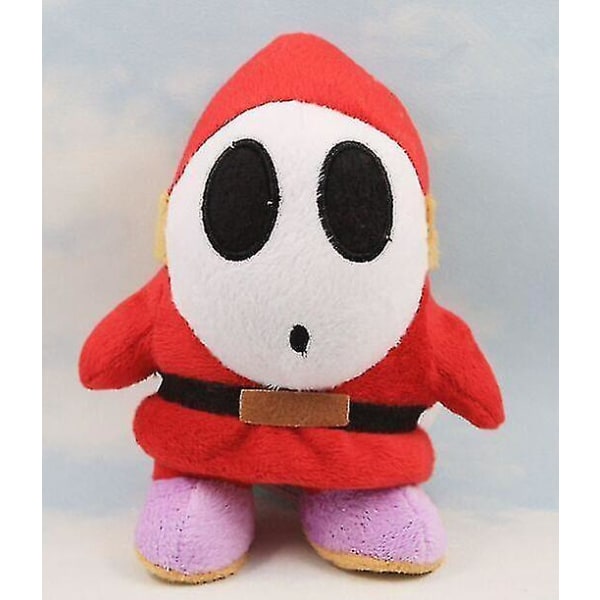 17cm/25cm Anime Cartoon Shy Guy Fylte Plysjleker Myke Dukker Til Barn Gaver-c