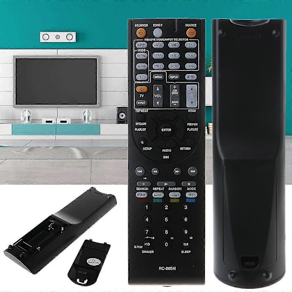 Fjernkontroll AV Receiver Kontroller Rc-865m For Onkyo Tx-nr525 Txnr525 LGL