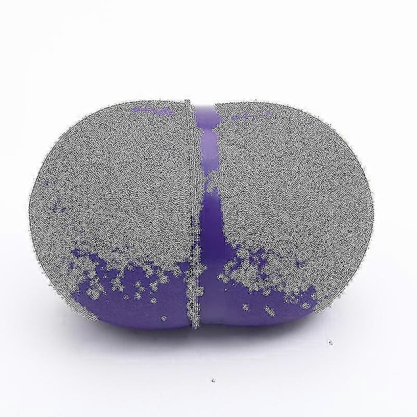 Pogo Hoppboll Balansbräda Med Handtag Explosionssäker Träningsboll LGL Purple
