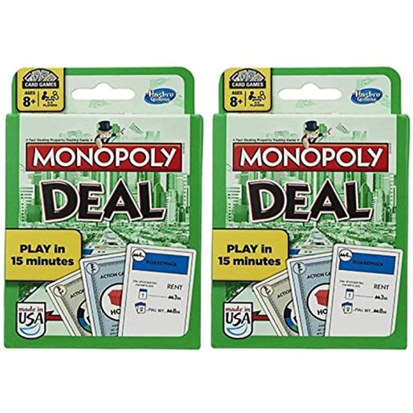 Monopoly Deal Special Green 2-pakkaus