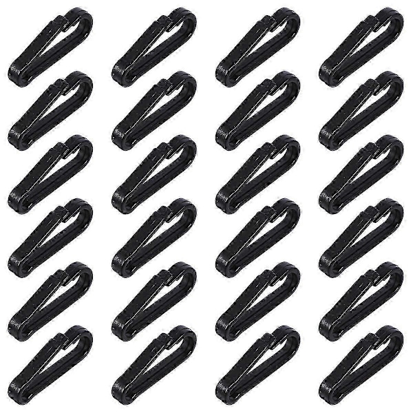 130 stk DIY Plastkrok Maske Hengende Kroker Justerbar Heise Spenne Tau Spenner (LGL)