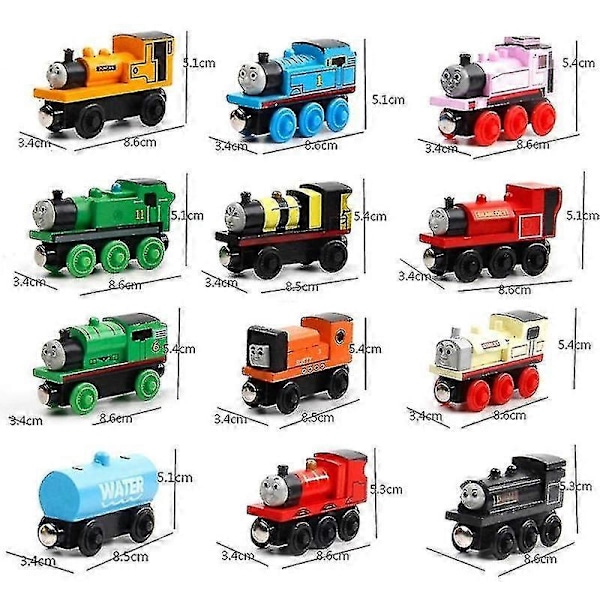 Thomas och vänner Tåg Tank Engine Träjärnväg Magnet Samla Gåva Leksaker Hög kvalitet hög kvalitet LGL recycling