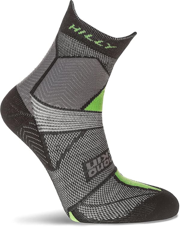 Marathon Fresh Unisex Løpesokker (LGL) Black/Grey/Lime Green Medium