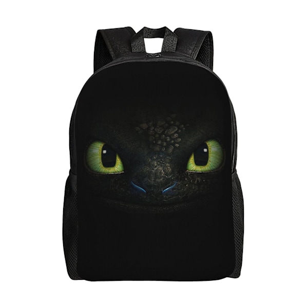 Kids How To Train Your Dragon Toothless Backpack Water Resistant College School Bags Bookbag Travel Hiking Camping Daypa-NPs386 [L]