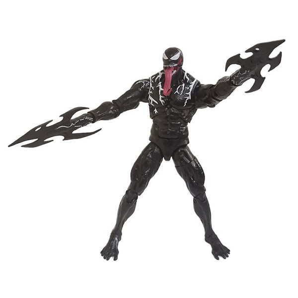 Venom Spider-man Figur Action Yamaguchi Marvel Legends Series Modell Dockleksak Barn Födelsedag Julgåvor