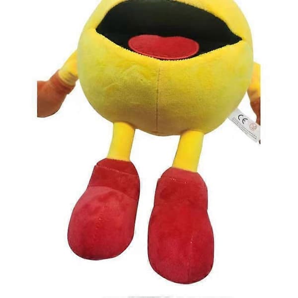Pac-Man World Plyschleksaker Docka Leksak Barn Presenter 25cm _d (LGL)
