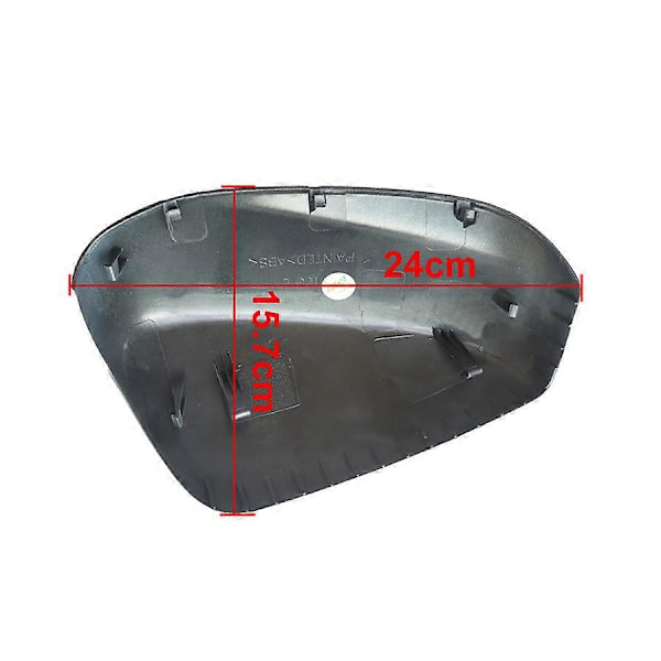 Honda Accord 8th 2008 2009 2010 - 2013 Autotarvikkeet Taustapeilien Suojus Taustapeilin Kuoren Kotelo Värimaalattu LGL 1pcs black right