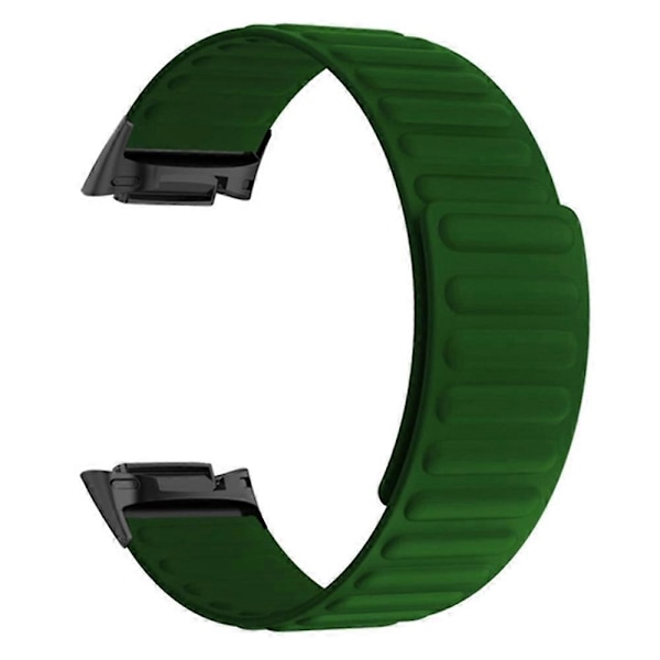 Type G Magnetisk Urrem i Silikone til Fitbit Charge 6/5 - Justerbar Håndledsrem LGL Multicolor Style G