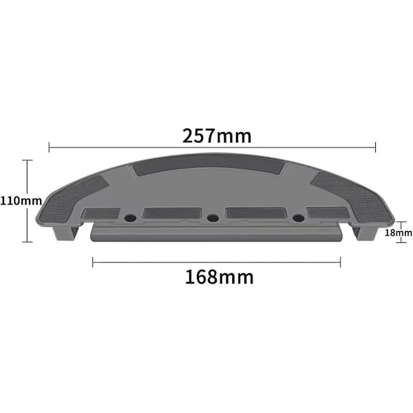 Mopkludramme til Deebot OZMO 950 T5 T8 N8 Robotstøvsuger Mopperack Plade Kludholder Dele As shown