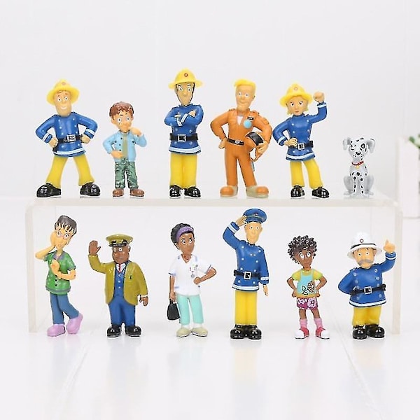 Brannmann Sam Actionfigur, søte tegneseriefigurer[GL]