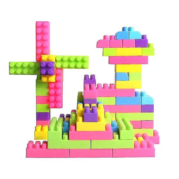 Klassiska byggklossar Stora byggklossar set för alla åldrar, pojkar och flickor, födelsedag [LGL] 250Pcs