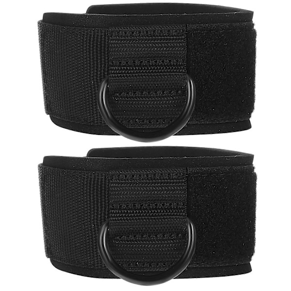 2kpl Kannettava Nilkkaremmi Solkirakenne Nilkkasuoja Urheilu Nilkkaremmi Nilkkavyö LGL Black 1 39.00X6.00X1.50CM