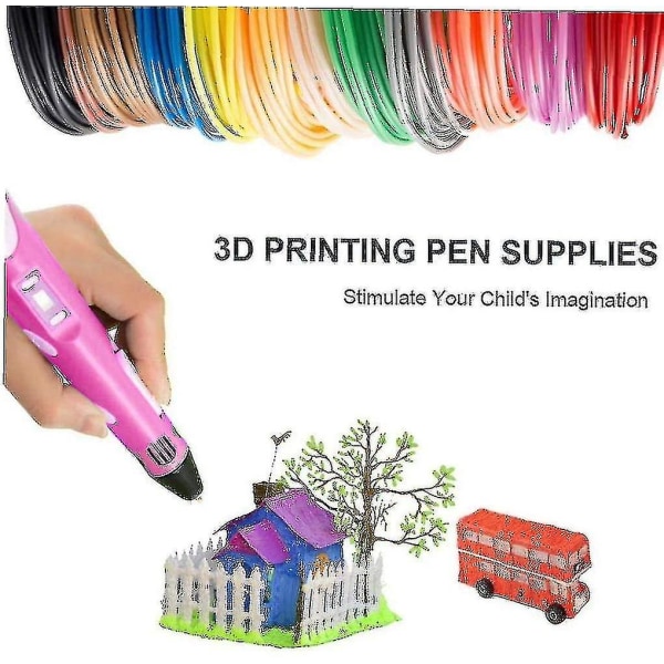 3d Pen Filament Refills Pla 3d Printing Pen Filament 3d Printer Filament[GL] 20PCS