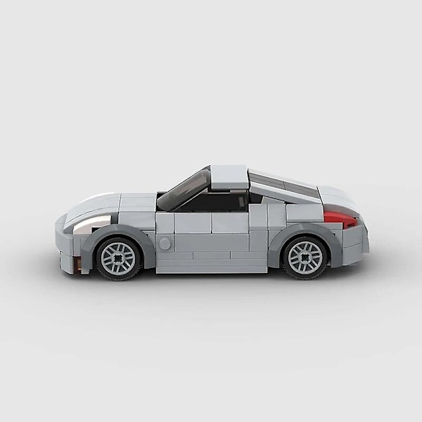 Nissan 350z Coupe Moc Speed Champions Racer Biler By Sportsvogn Byggeklodser Kreative Garage Legetøj  Drenge Legetøjsbiler [LGL] 10172 350z