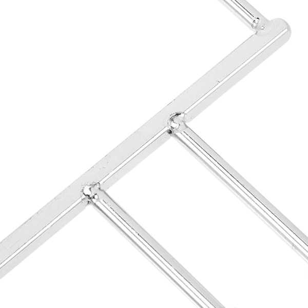 Anti-skold Mad Gaffel Ovn Kylling Gaffel Ovn Mad Plukkeværktøj Ovn Kyllingestativ til Hjemmet LGL Silver 33x27.5cm