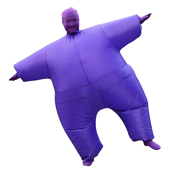 Uppblåsbar Helkroppsdräkt Kostym LGL Purple