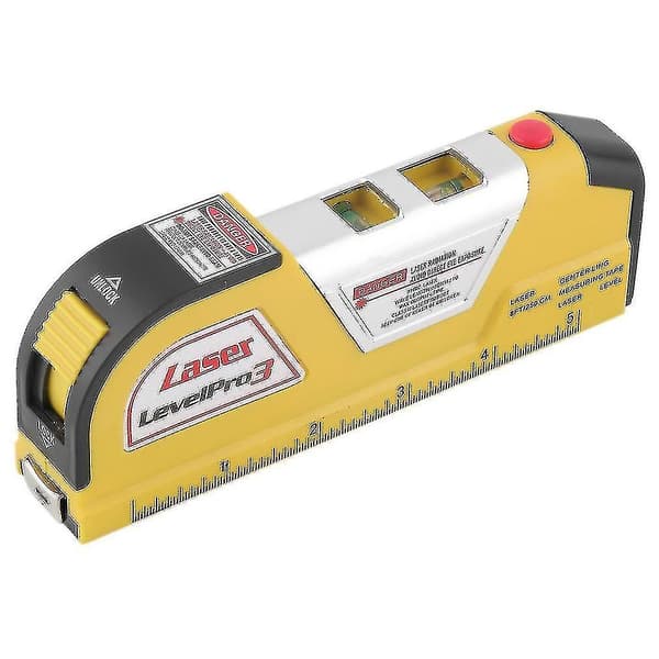 Vaakasuora laserlinja vatupassi mittanauhalla 2,4 m (LGL)