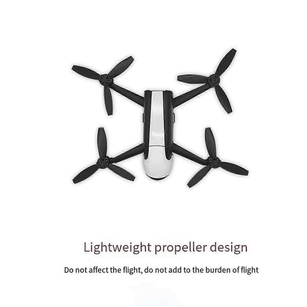 For Parrot Bebop 2 Drone Propellblader Dronetilbehør Svart+Rød (LGL)