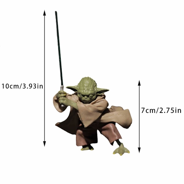 Star Wars, The Force Awakens, Mästare Yoda, Svärdsmodell, Docka