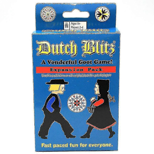 Dutch Blitz Dutch Blitz Basic Plus Utökat Familjespel Kortspel Kortspel Spel (LGL) Green Basic Version