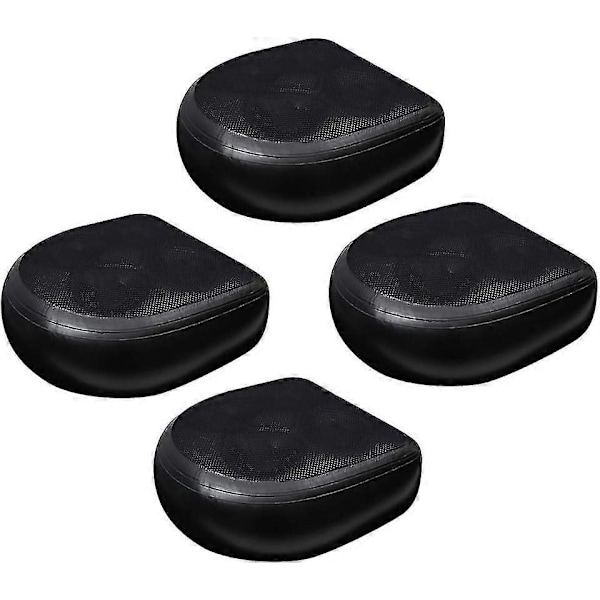 Uppgraderade Sittdynor för Bubbelpool med Mesh Uppblåsbar Bubbelpool Sittdyna Multifunktionell Spa Booster Sittdyna med Sugkoppar med Meshöverdrag Halkfri för Vuxna LGL 4 pack