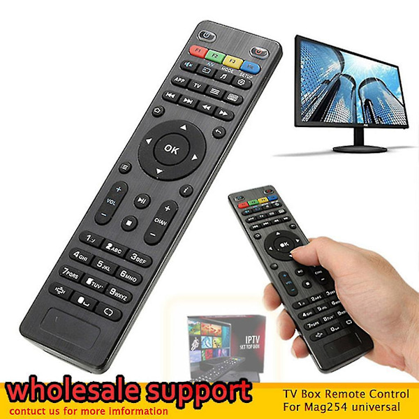 IR-fjärrkontroll för Mag 250 254 255 257 260 261 270 IPTV TV Set Top Box [LGL]