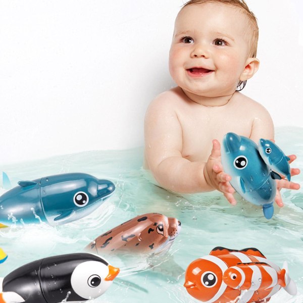 Kelluva kalakylpyvesilelu baby shower kesän rantaleikki toddler [GL] 6