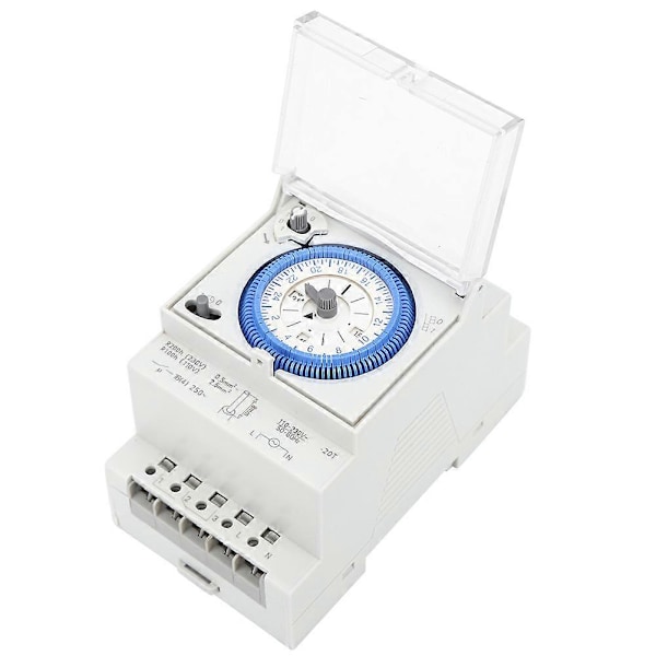 SUL181D Mekanisk Timer 15 Minutter 24 Timer Timer Tidbryter Relé 250VAC 16A 12VAC/DC(LGL)